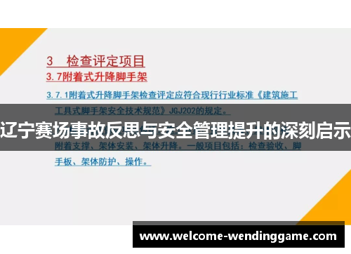 辽宁赛场事故反思与安全管理提升的深刻启示